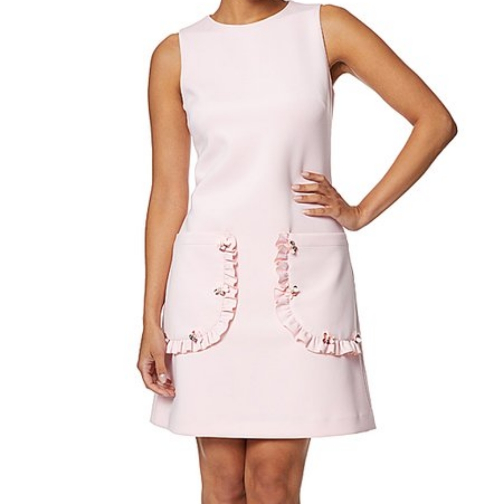 Betsey Johnson Pink Sleeveless Dress